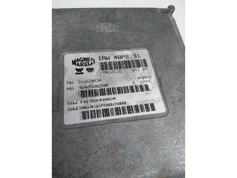 Recambio de centralita motor uce para citroen c5 berlina 2.0 16v cat (rfn / ew10j4) referencia OEM IAM IAW48P231 9642606280 SW96