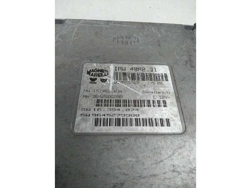 Recambio de centralita motor uce para citroen c5 berlina 2.0 16v cat (rfn / ew10j4) referencia OEM IAM IAW48P231 9642606280 SW96