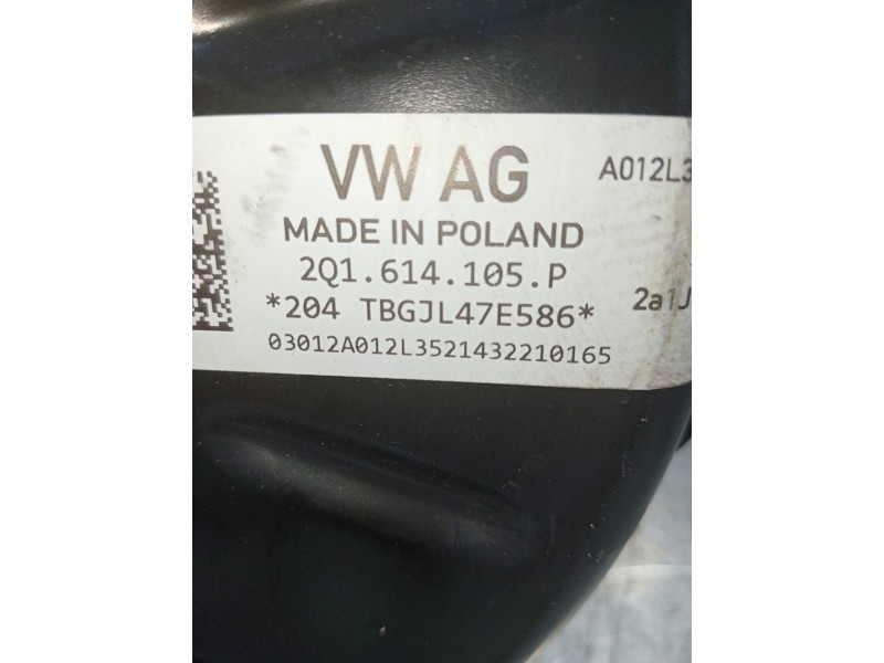 Recambio de servofreno para audi a1 sportback (gba) 25 tfsi adrenalin referencia OEM IAM 2Q1614105P  