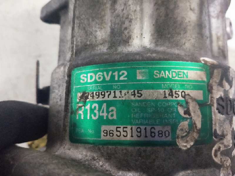 Recambio de compresor aire acondicionado para citroen c2 1.1 referencia OEM IAM SD6V121450 9655191680 1450