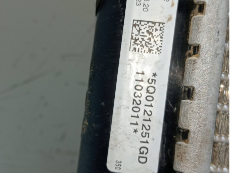 Recambio de radiador agua para seat ateca (kh7) xcellence edition referencia OEM IAM 5Q0121251GD  