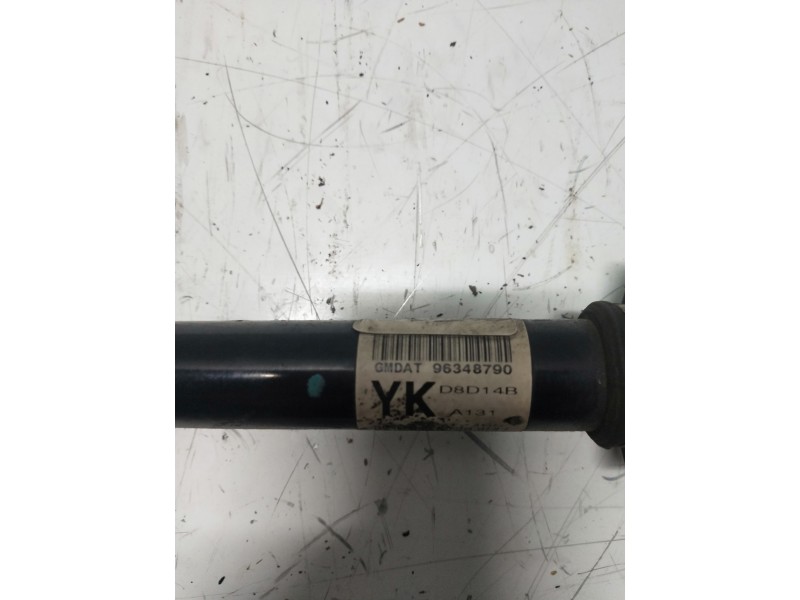 Recambio de transmision delantera izquierda para chevrolet aveo 1.4 cat referencia OEM IAM 96348790 YK 