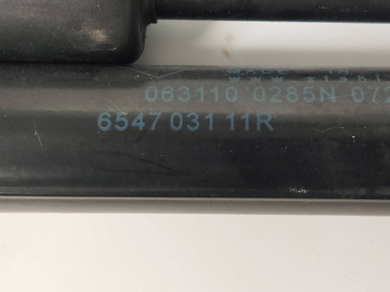 Recambio de amortiguadores capo para renault talisman intens referencia OEM IAM 654703111R  