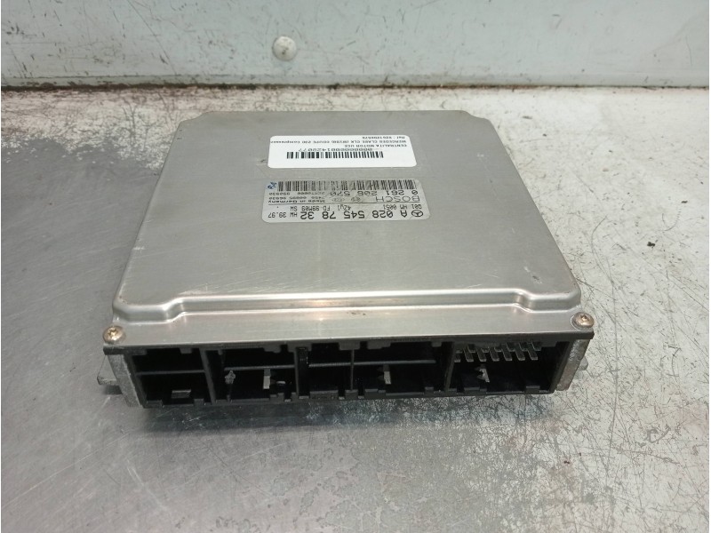 Recambio de centralita motor uce para mercedes clase clk (w208) coupe 230 compressor (208.347) referencia OEM IAM 0261206570 A02