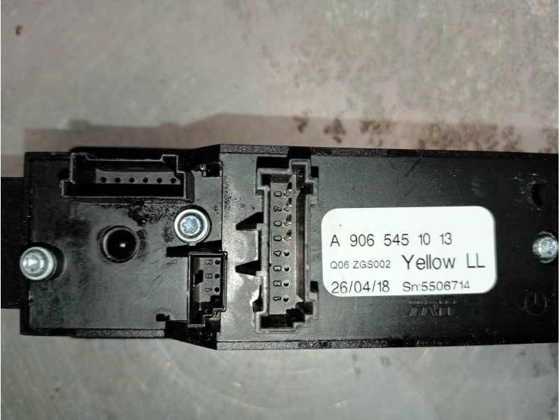 Recambio de mando elevalunas delantero izquierdo para mercedes sprinterii caja cerrada (desde 01.06) 2.1 cdi cat referencia OEM 
