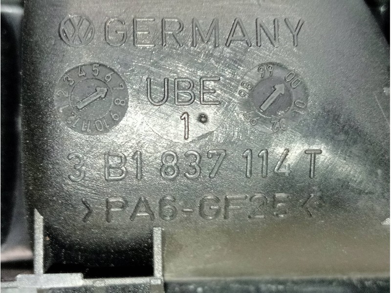 Recambio de mando elevalunas delantero derecho para volkswagen golf iv berlina (1j1) referencia OEM IAM 3B1837114T  