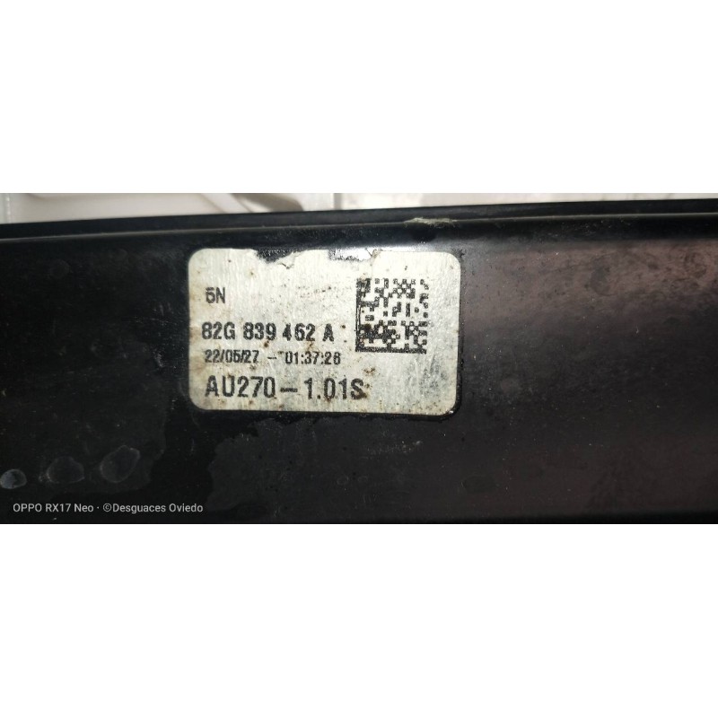 Recambio de elevalunas trasero derecho para audi a1 sportback (gba) 25 tfsi adrenalin referencia OEM IAM 82G839462A 5Q0959408D 