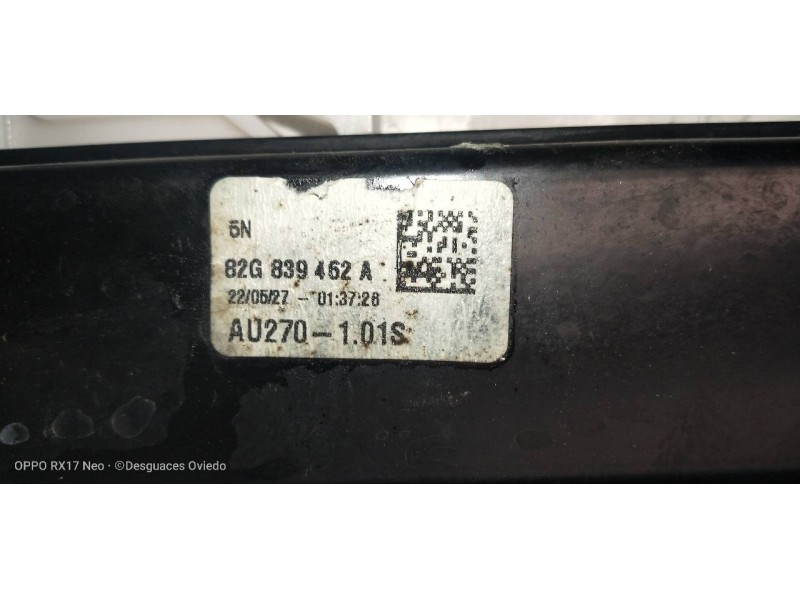 Recambio de elevalunas trasero derecho para audi a1 sportback (gba) 25 tfsi adrenalin referencia OEM IAM 82G839462A 5Q0959408D 