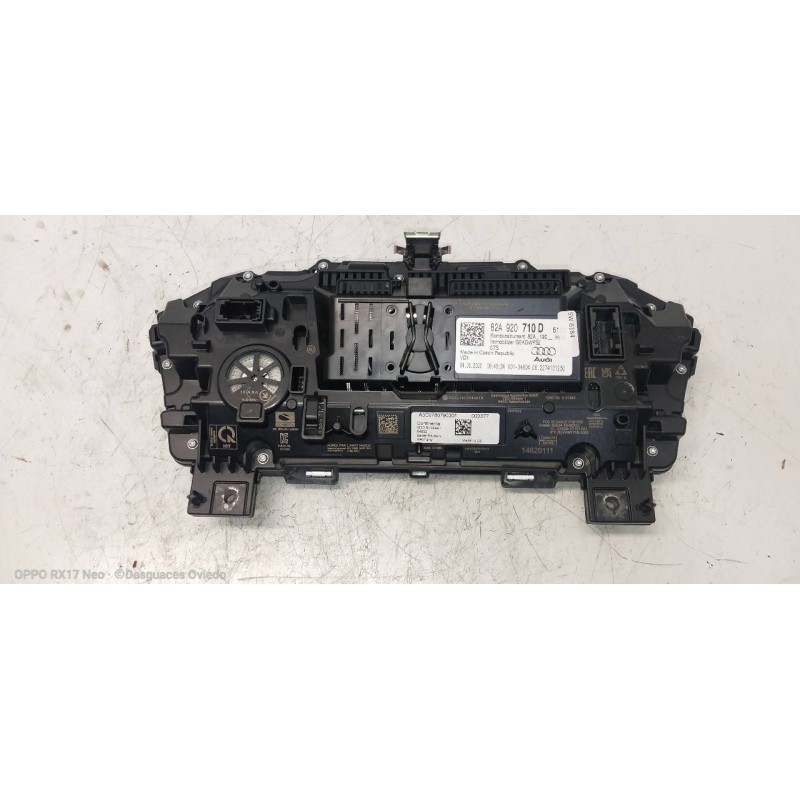 Recambio de cuadro instrumentos para audi a1 sportback (gba) 25 tfsi adrenalin referencia OEM IAM 82A920710D A3C0780790301 