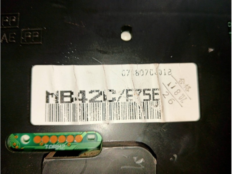 Recambio de cuadro instrumentos para renault maxity 2.9 diesel referencia OEM IAM MB42CF75E  