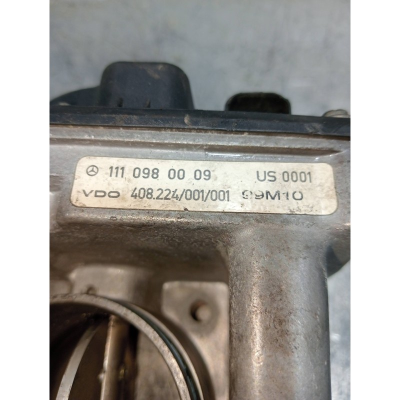 Recambio de caja mariposa para mercedes clase clk (w208) coupe 230 compressor (208.347) referencia OEM IAM 1110980009  