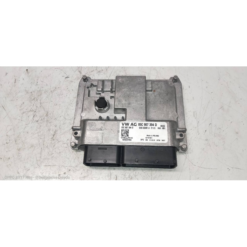 Recambio de centralita motor uce para audi a1 sportback (gba) 25 tfsi adrenalin referencia OEM IAM 42022454 05C907394D 