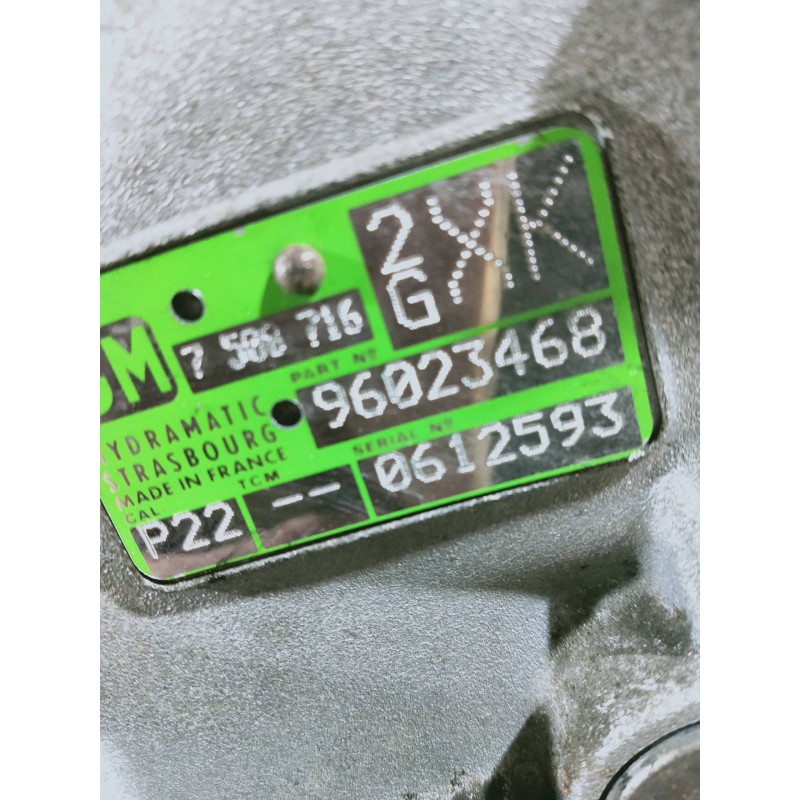 Recambio de caja cambios para bmw serie 3 compact (e46) 318ti referencia OEM IAM 2GXK7508716 96023468 P22 0612593 AUTOMAT