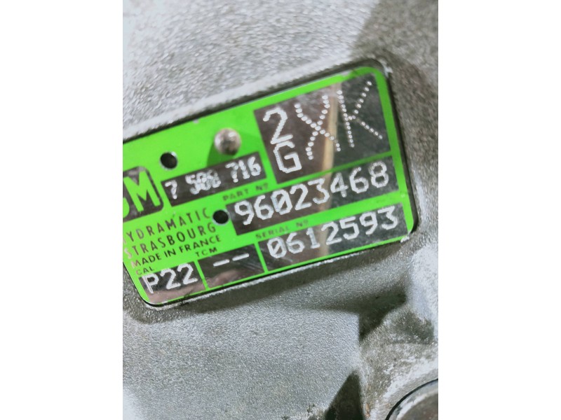 Recambio de caja cambios para bmw serie 3 compact (e46) 318ti referencia OEM IAM 2GXK7508716 96023468 P22 0612593 AUTOMAT