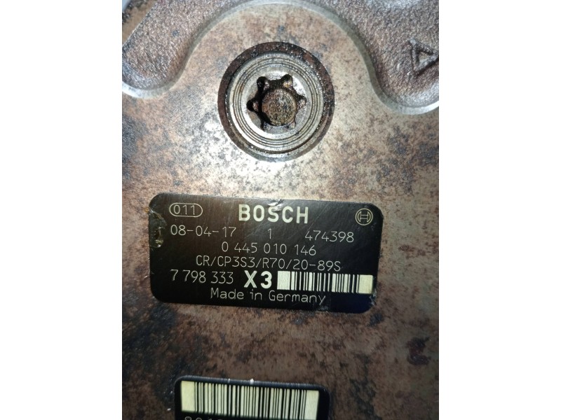 Recambio de bomba inyeccion para bmw serie 6 coupe (e63) 635d referencia OEM IAM 0445010146 7798333 