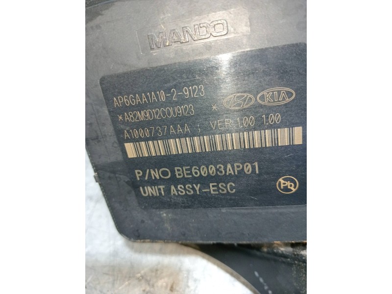 Recambio de abs para kia sportage drive plus 2wd referencia OEM IAM 58920F1580 A1000737AAA 80BH6014AP01