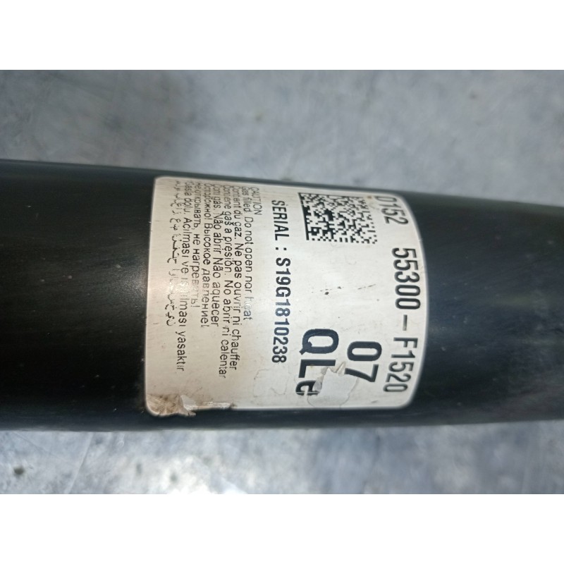 Recambio de amortiguador trasero izquierdo para kia sportage drive plus 2wd referencia OEM IAM 55300F1520  