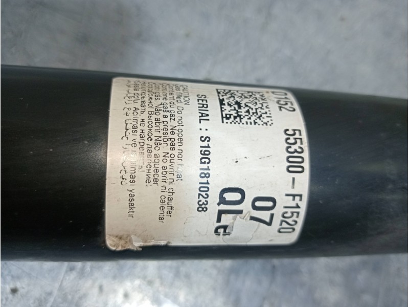 Recambio de amortiguador trasero izquierdo para kia sportage drive plus 2wd referencia OEM IAM 55300F1520  