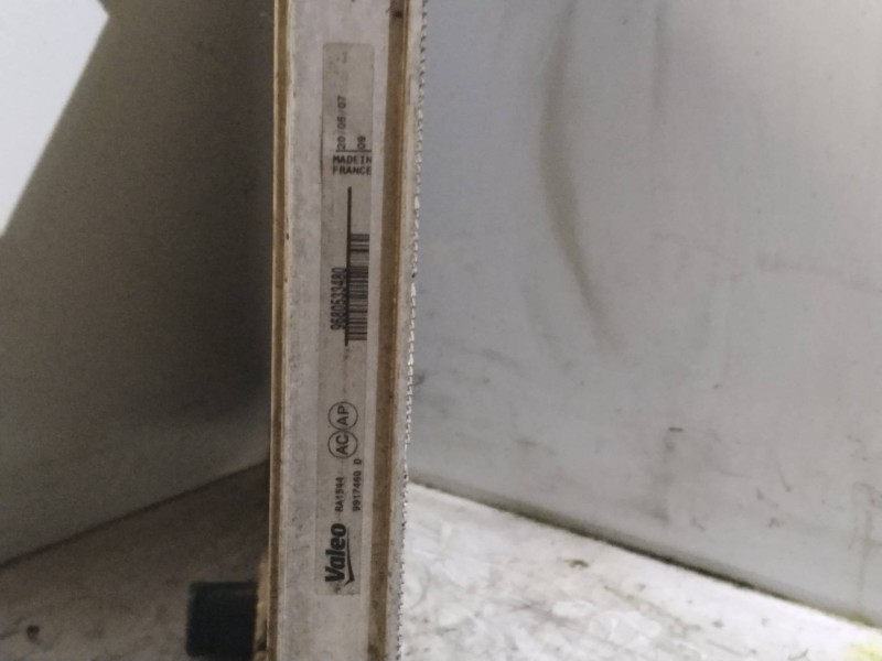 Recambio de radiador agua para citroen c4 picasso exclusive referencia OEM IAM   