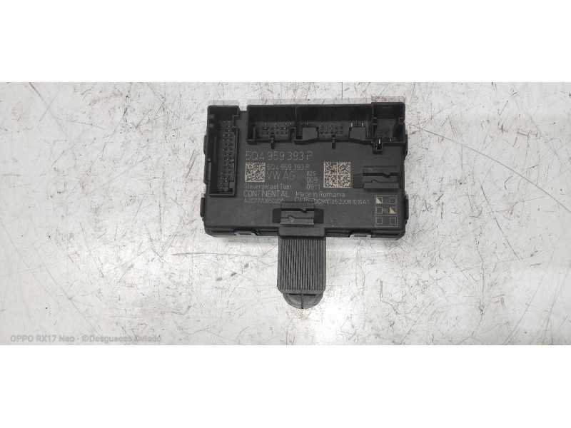 Recambio de modulo electronico para audi a1 sportback (gba) 25 tfsi adrenalin referencia OEM IAM 5Q4959393P A2C7770850200 