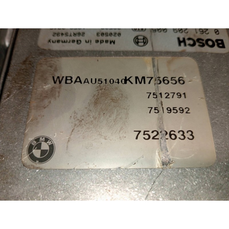 Recambio de centralita motor uce para bmw serie 3 compact (e46) 318ti referencia OEM IAM 0261209005 DME7519592 7522633