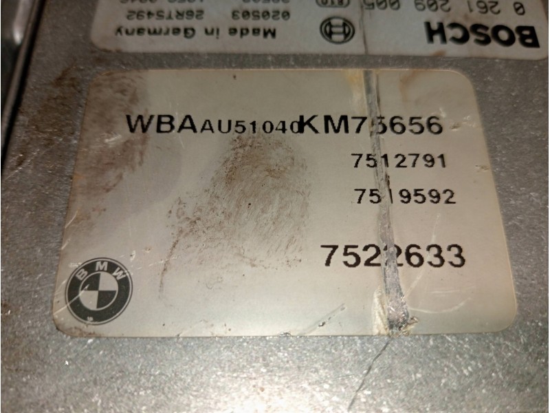 Recambio de centralita motor uce para bmw serie 3 compact (e46) 318ti referencia OEM IAM 0261209005 DME7519592 7522633