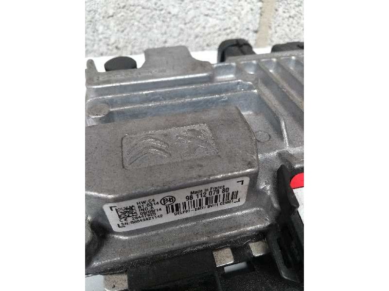 Recambio de centralita motor uce para citroen c4 cactus 1.6 blue-hdi fap referencia OEM IAM 9811207980  