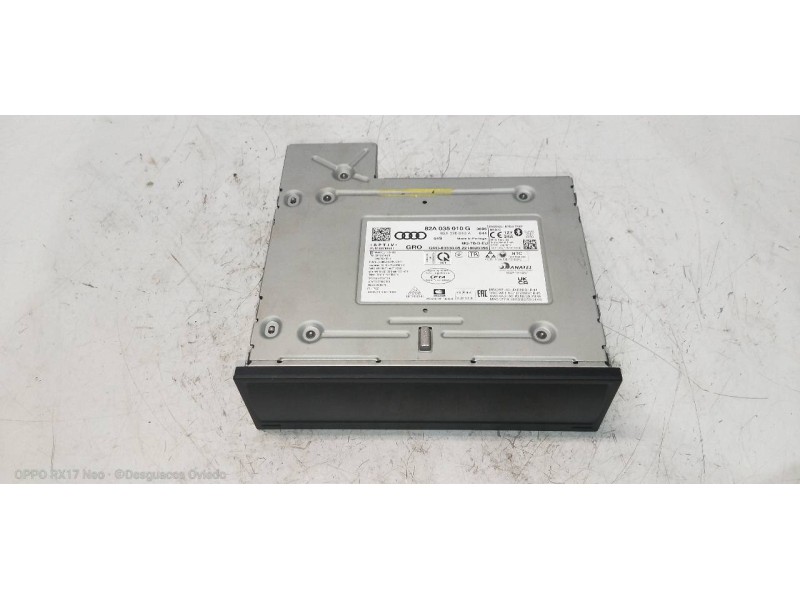 Recambio de sistema audio / radio cd para audi a1 sportback (gba) 25 tfsi adrenalin referencia OEM IAM 82A035010G 82A035010A MIB