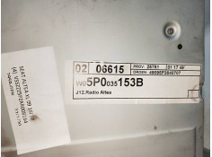 Recambio de sistema audio / radio cd para seat altea xl (5p5) reference referencia OEM IAM 5P0035153B   2