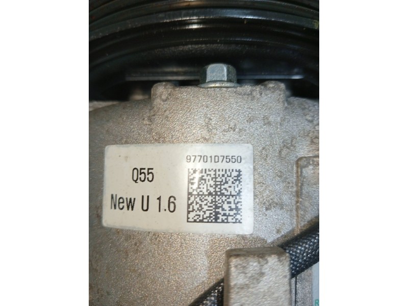 Recambio de compresor aire acondicionado para kia sportage drive plus 2wd referencia OEM IAM 97701D7550  