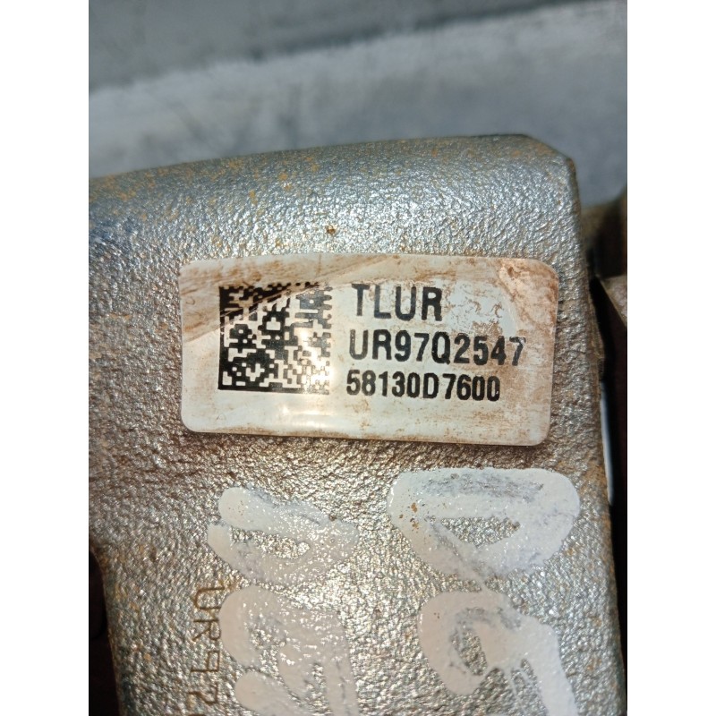 Recambio de pinza freno delantera derecha para kia sportage drive plus 2wd referencia OEM IAM 58130D7600  