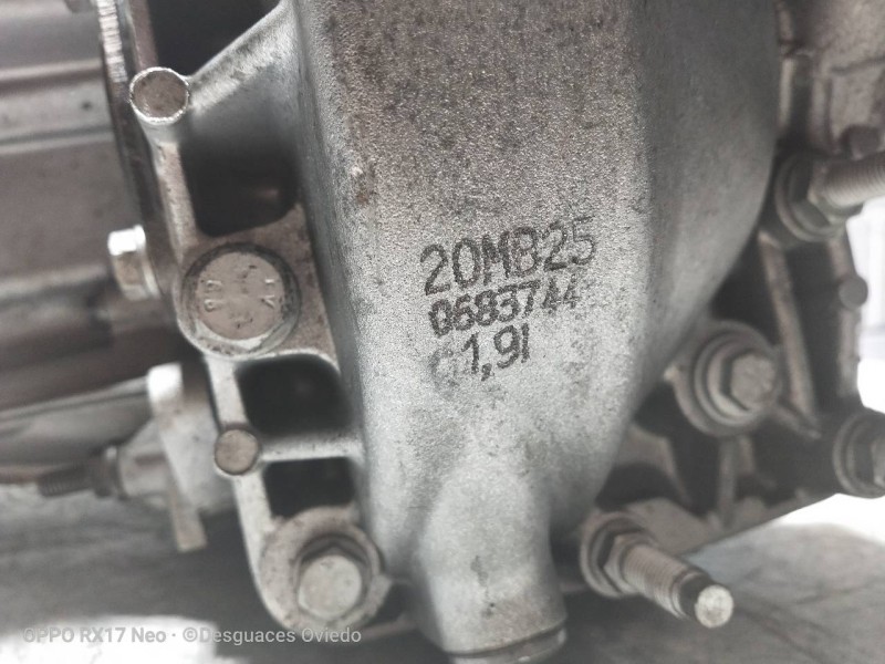 Recambio de caja cambios para citroen c5 berlina 2.0 hdi fap cat (rhr / dw10bted4) referencia OEM IAM 20MB25 0683744 