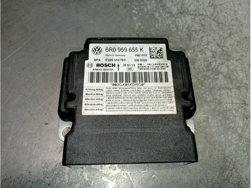 Recambio de kit airbag para volkswagen polo (6r1) crosspolo referencia OEM IAM   