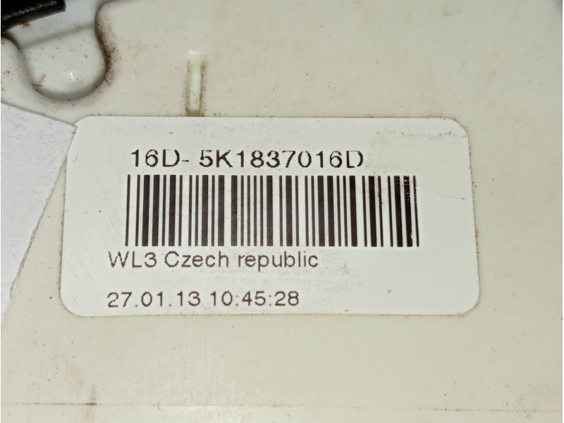 Recambio de motor cierre centralizado delantero derecho para volkswagen polo (6r1) crosspolo referencia OEM IAM 16D5K1837016D  5