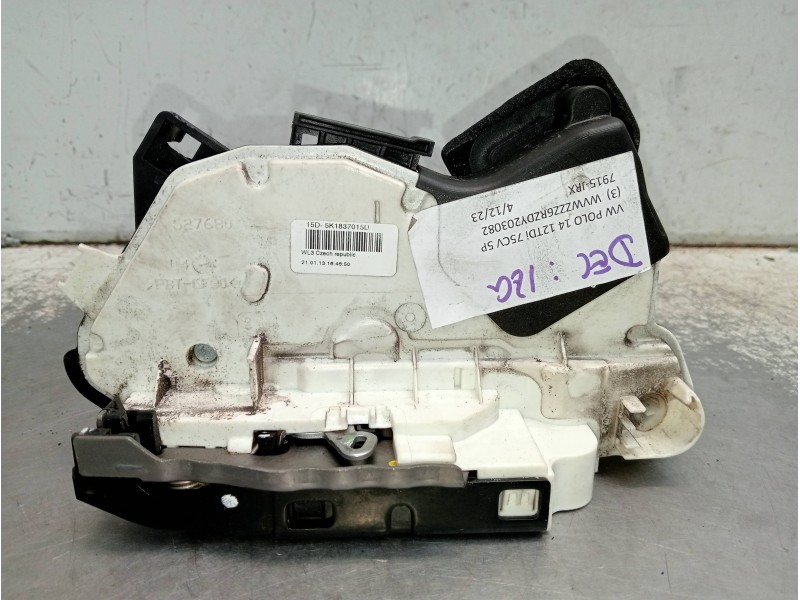 Recambio de motor cierre centralizado delantero izquierdo para volkswagen polo (6r1) crosspolo referencia OEM IAM 15D5K18370115D