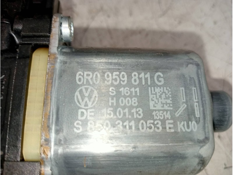 Recambio de elevalunas trasero izquierdo para volkswagen polo (6r1) crosspolo referencia OEM IAM 6R0959811G  