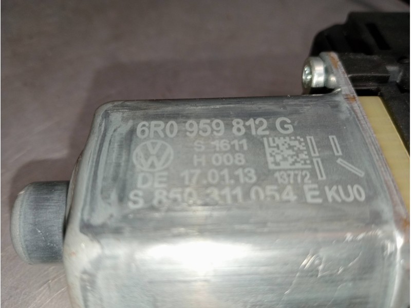 Recambio de elevalunas trasero derecho para volkswagen polo (6r1) crosspolo referencia OEM IAM 6R0959812G  5P