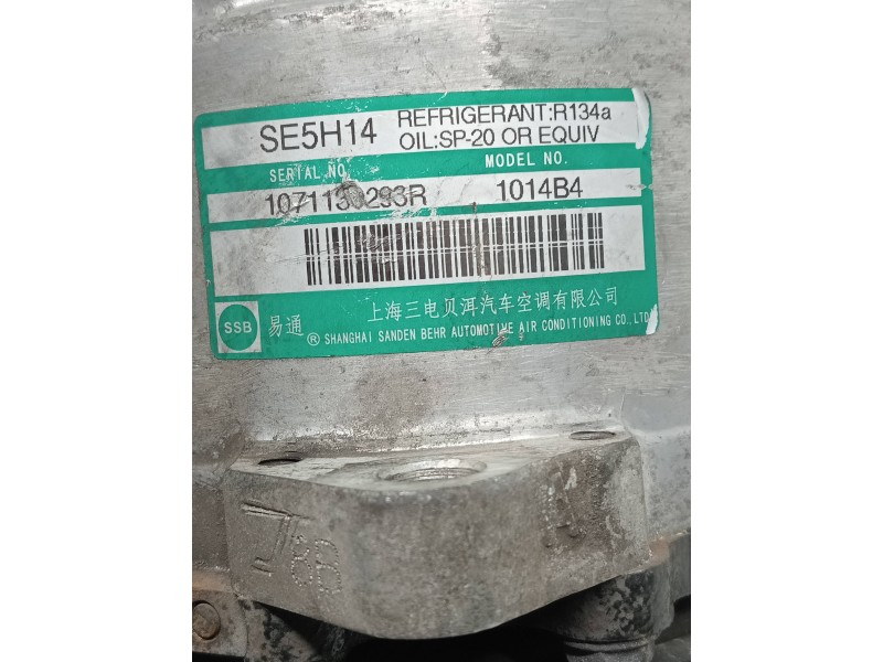 Recambio de compresor aire acondicionado para mercedes sprinterii caja cerrada (desde 01.06) 2.1 cdi cat referencia OEM IAM SE5H