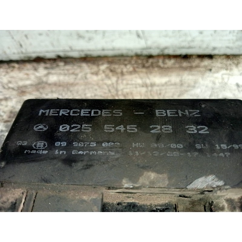 Recambio de modulo electronico para mercedes vito (w638) caja cerrada 110 cdi  (638.094) referencia OEM IAM 0255452832 899075000