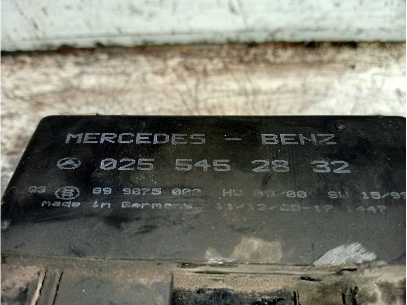 Recambio de modulo electronico para mercedes vito (w638) caja cerrada 110 cdi  (638.094) referencia OEM IAM 0255452832 899075000