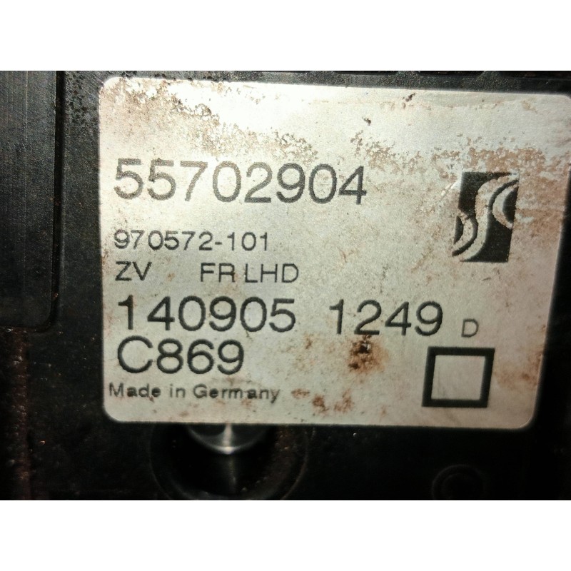 Recambio de motor cierre centralizado delantero derecho para mercedes vito (w638) caja cerrada 110 cdi  (638.094) referencia OEM