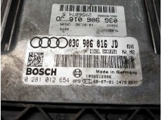 Recambio de centralita motor uce para audi a4 berlina (8e) 2.0 tdi 16v (103kw) referencia OEM IAM 0281012654 03G906016JD 03G9970 2