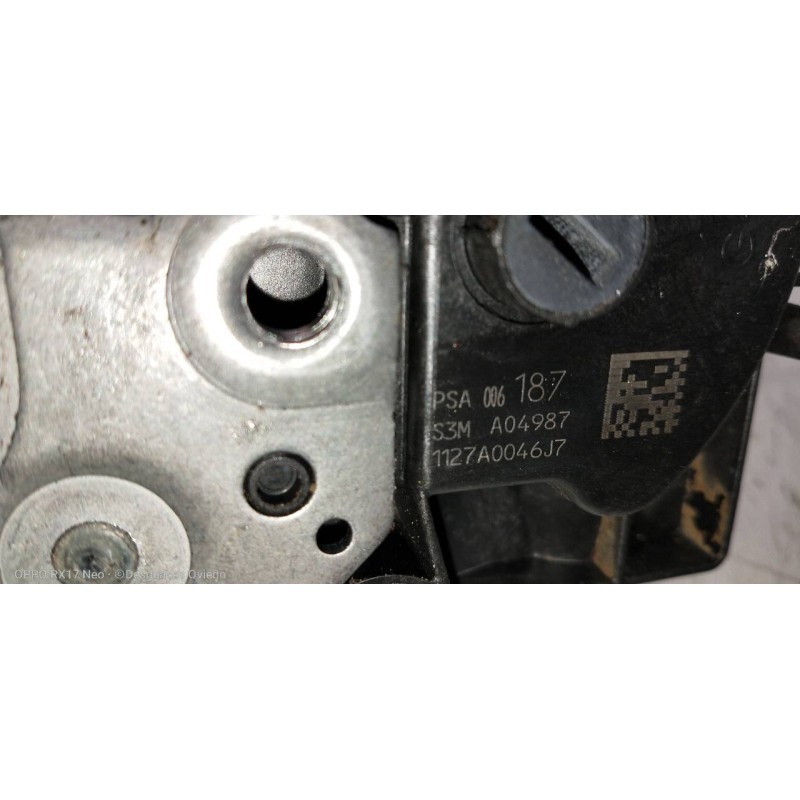 Recambio de motor cierre centralizado trasero izquierdo para citroen c5 berlina feel edition referencia OEM IAM 006187  4P