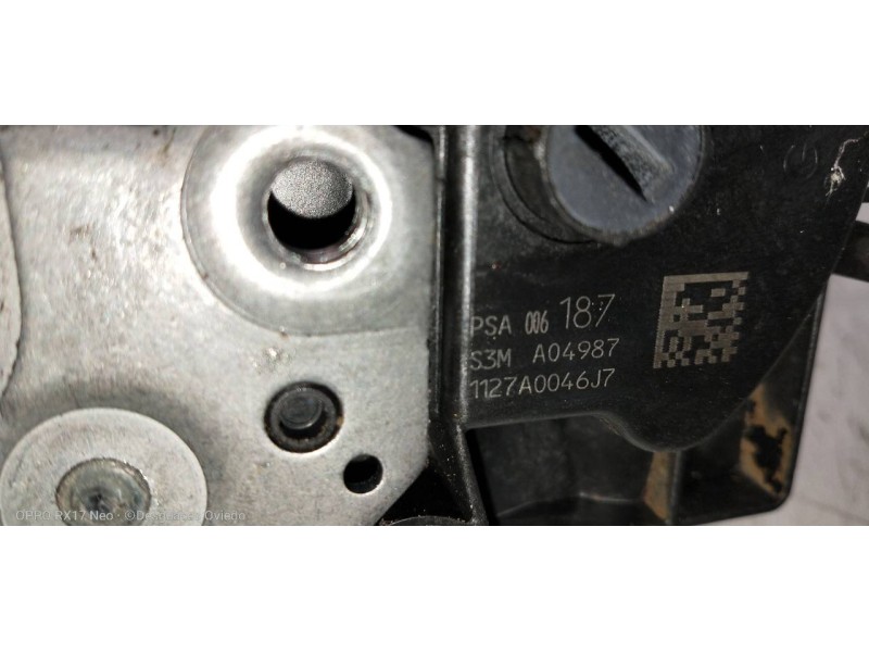 Recambio de motor cierre centralizado trasero izquierdo para citroen c5 berlina feel edition referencia OEM IAM 006187  4P