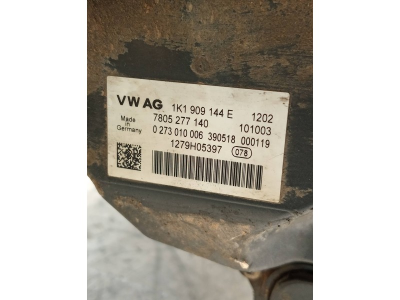 Recambio de cremallera direccion para volkswagen touran (1t1) conceptline referencia OEM IAM 1K1423051BB 7805501227 1K1909144E 7