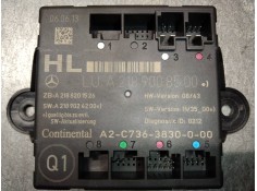 Recambio de modulo electronico para mercedes clase e (w212) familiar 3.0 cdi cat referencia OEM IAM A2189008500 A2188201526 A218 2