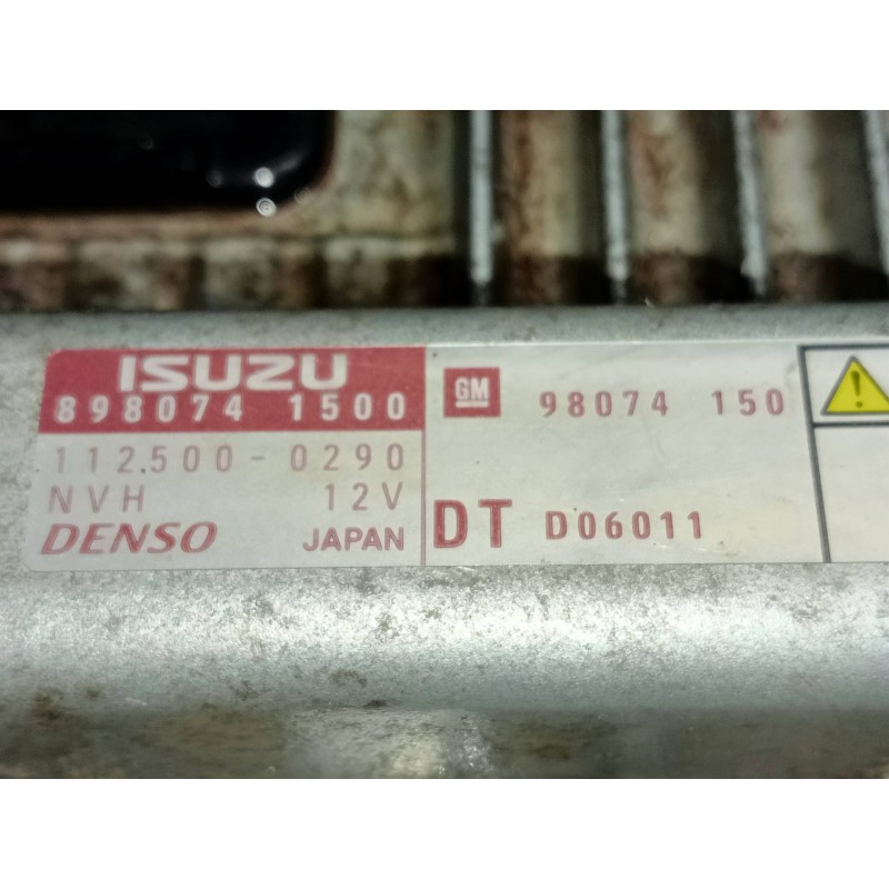 Recambio de centralita motor uce para opel combo (corsa c) familiar referencia OEM IAM 8980741500 98074150 