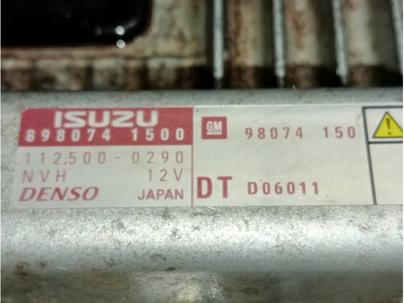 Recambio de centralita motor uce para opel combo (corsa c) familiar referencia OEM IAM 8980741500 98074150 