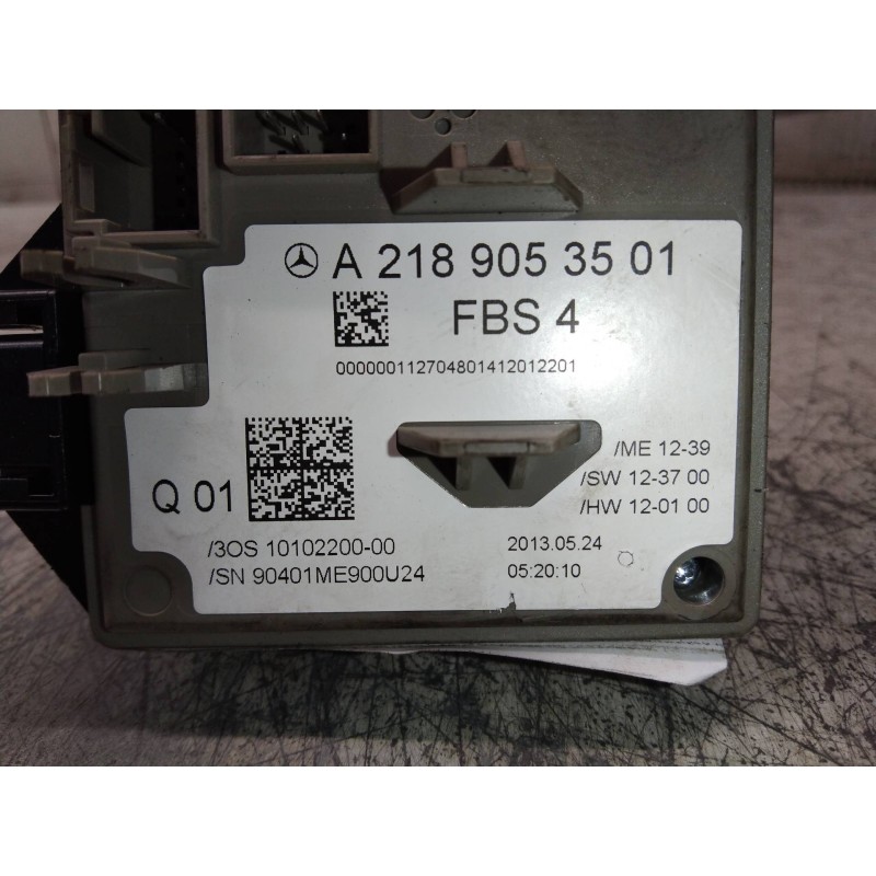 Recambio de conmutador de arranque para mercedes clase e (w212) familiar 3.0 cdi cat referencia OEM IAM A2189053501  