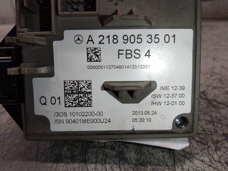 Recambio de conmutador de arranque para mercedes clase e (w212) familiar 3.0 cdi cat referencia OEM IAM A2189053501  